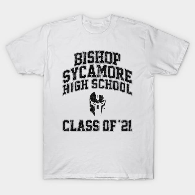 Bishop Sycamore High School Class of 21 (Variant) T-Shirt by huckblade